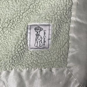 Little Giraffe Baby Crib Blanket - Navy Blue - Chenille Satin - 30 X 35 Soft